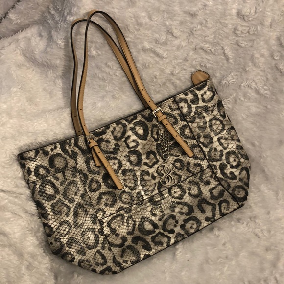 Guess Handbags - Guess Snow Leopard Handbag